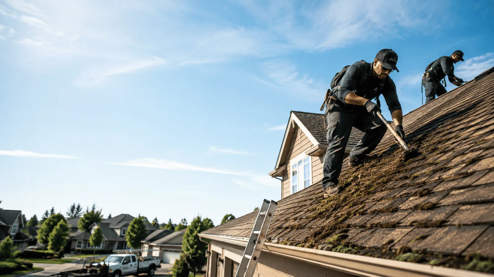 Roof Moss Removal in Arvin, CA near me